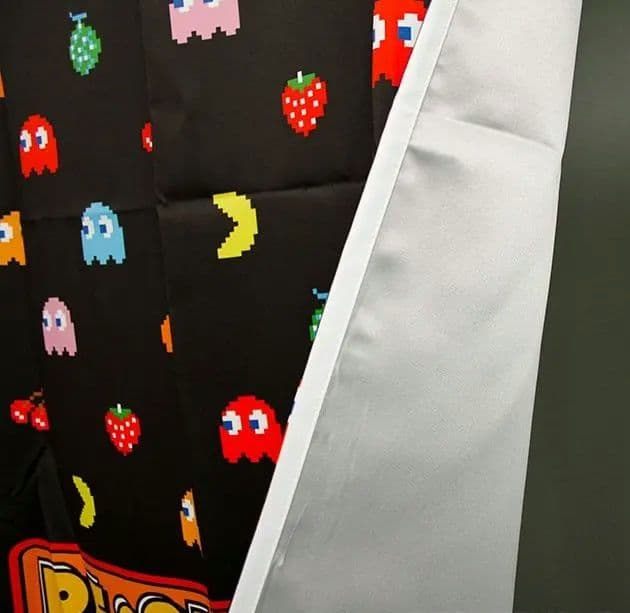 新品未開封　パックマン　遮光カーテン　バンダイナムコ　レトロゲーム