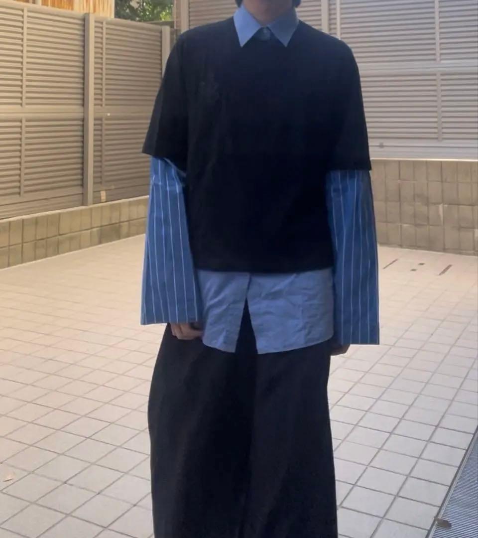 ぽ*ち様 jw anderson Anker layered t-shirt