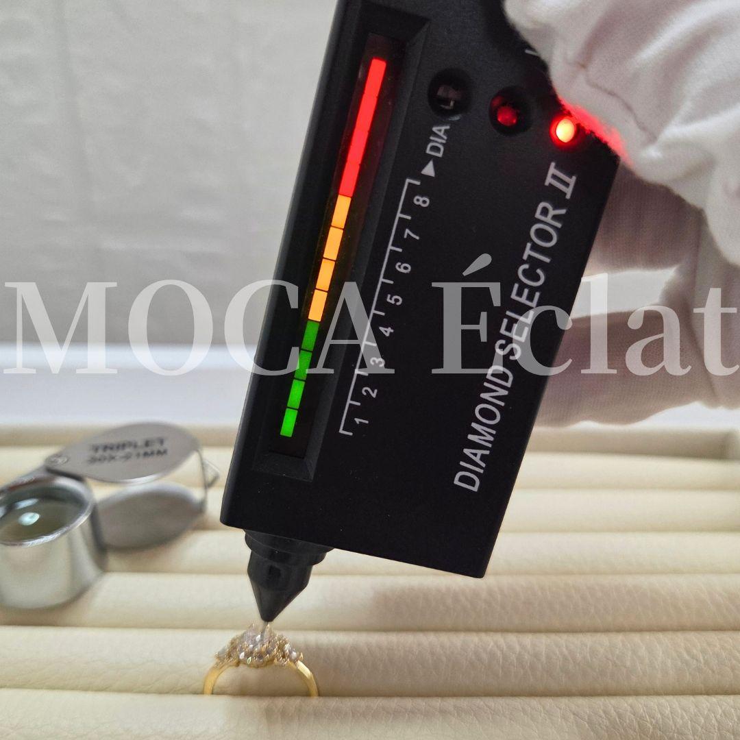 【椿さま お取り寄せ】モアサナイト リボンデザインリング 2ct オーバルカット