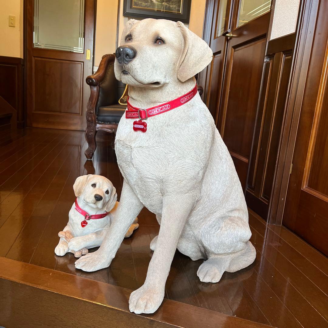 USAサンディキャスト社製置物　ラブラドールデンリトリバーL L リアルサイズ