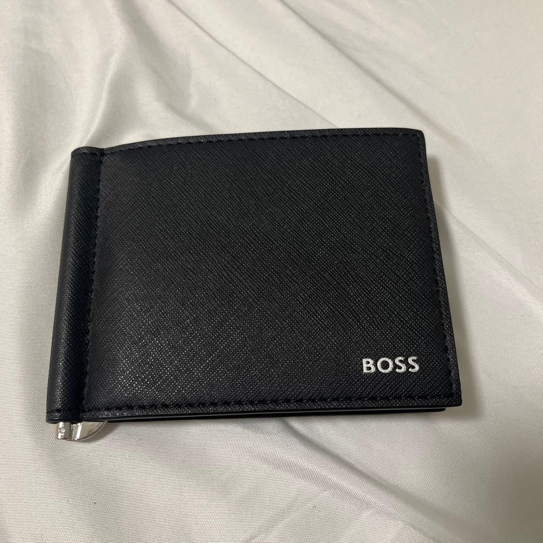 BOSS ブラック マネークリップ
