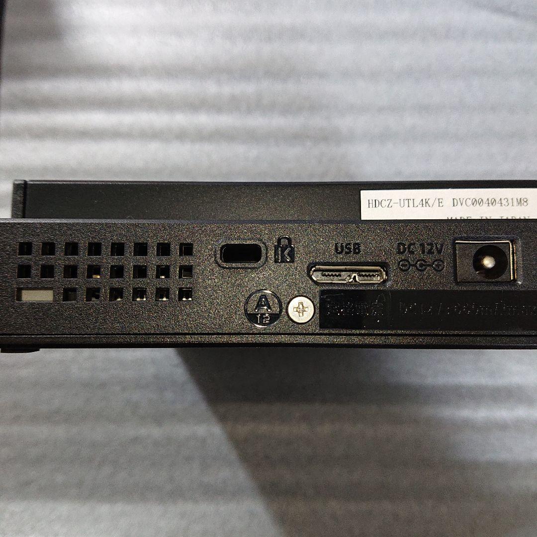 【本体のみ！！】I・O DATA HDCZ-UTL4K 4TB外付けHDD