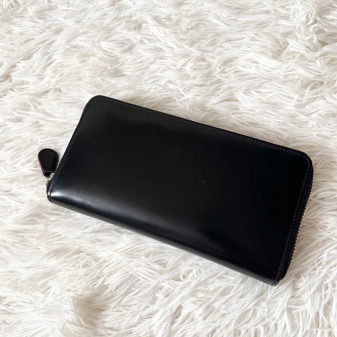 極美品✨GANZO ガンゾ ラウンドファスナー 長財布　コードバン