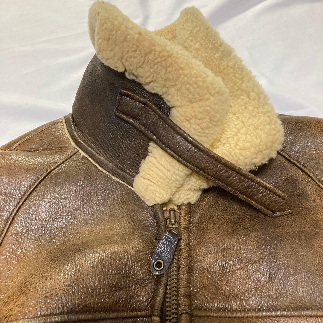 【美品/激レア】USA製80's ヴィンテージ ゴールデンベア ムートンB-6