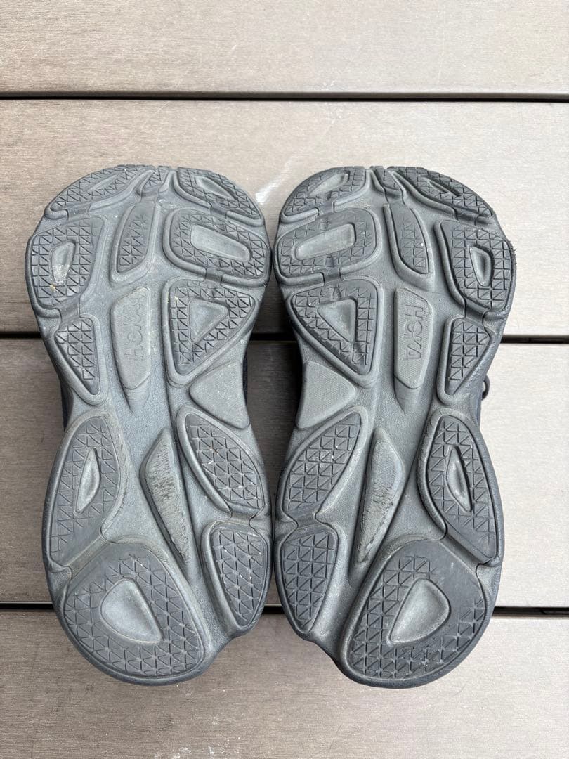 HOKA ボンダイ8 ブラック 27.5センチ　美品