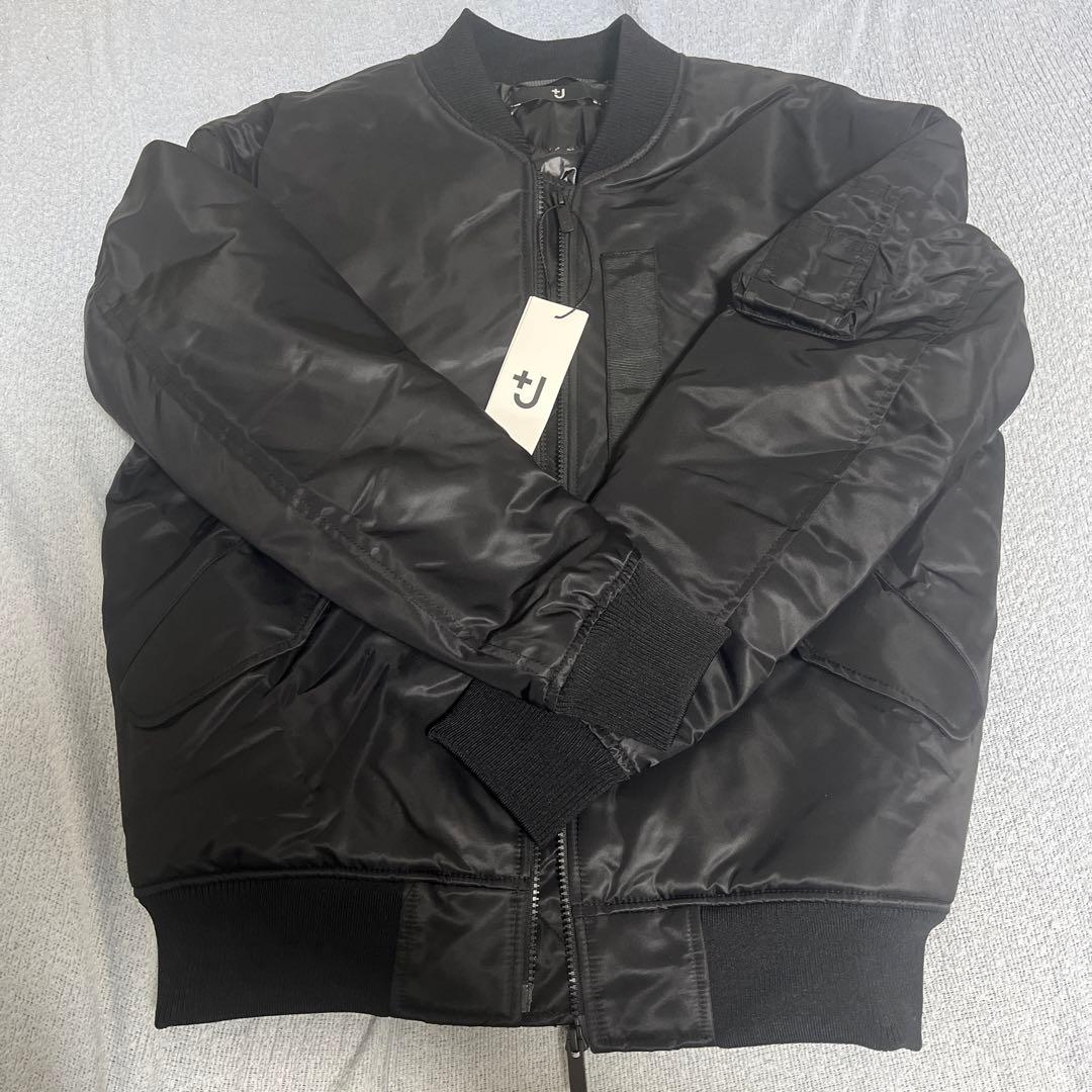 UNIQLO ハイブリッドダウンオーバーサイズMA-1 ブラック S 新品未使用
