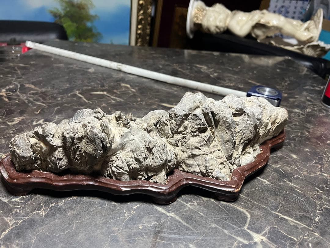 誉平石、ポンピラ石、北海道中川郡の石、水石、水槽レイアウト石、盆景