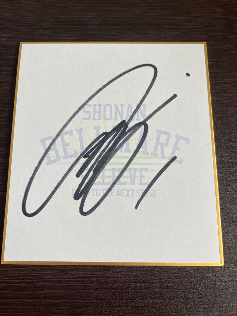 谷晃生　直筆サイン色紙　町田ゼルビア　湘南ベルマーレ　日本代表