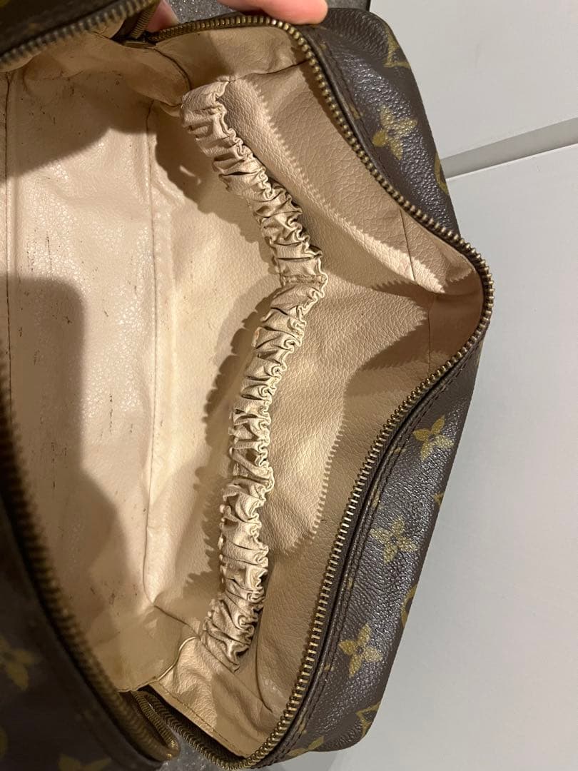 【美品】ヴィトン ビンテージ　化粧ポーチ　化粧品入れ　クラッチ　セカンドバッグ