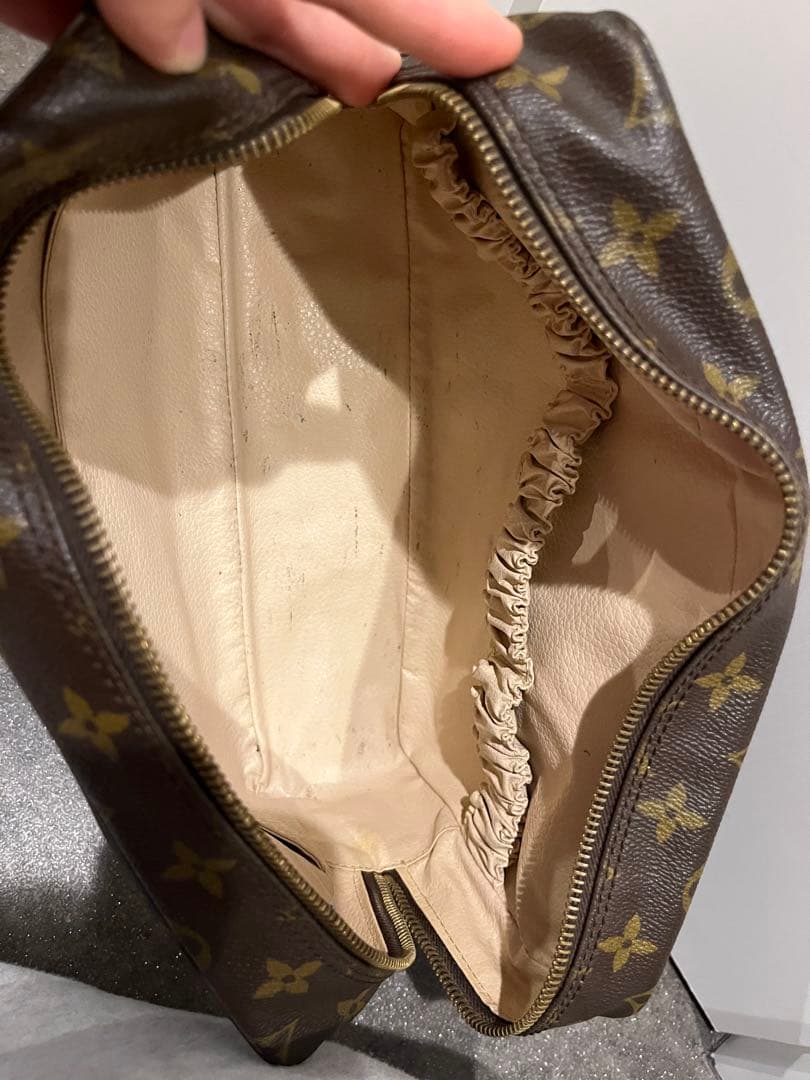 【美品】ヴィトン ビンテージ　化粧ポーチ　化粧品入れ　クラッチ　セカンドバッグ