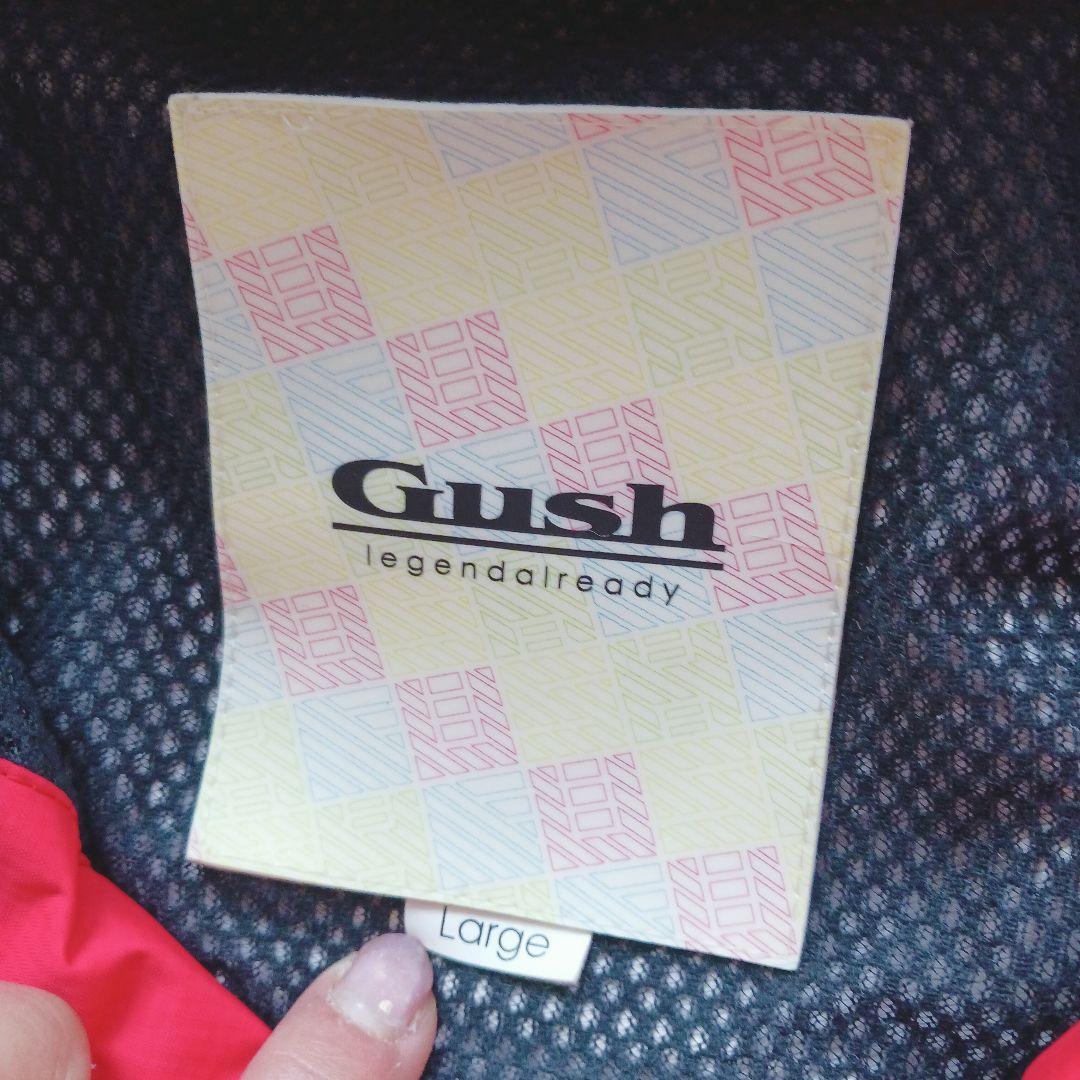 Gush スノーボード用ジャケット 赤緑
