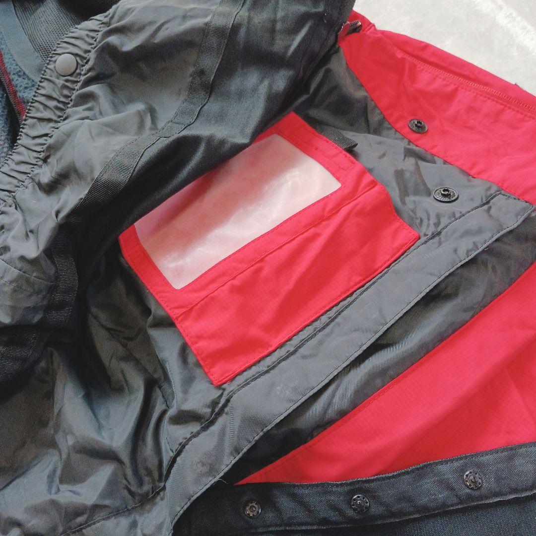 Gush スノーボード用ジャケット 赤緑