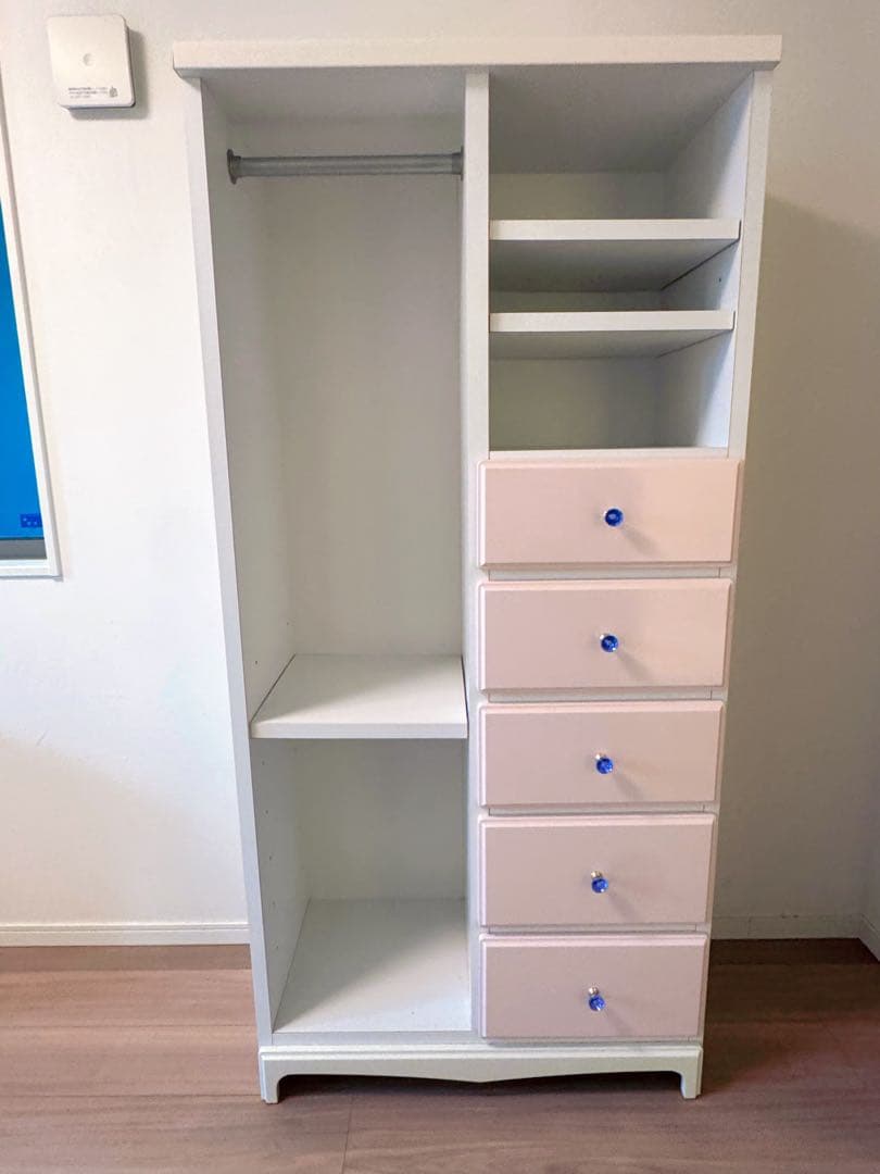 アルファタカバ オープンワード キラーズ　木製 姫系 ワードローブ 収納棚