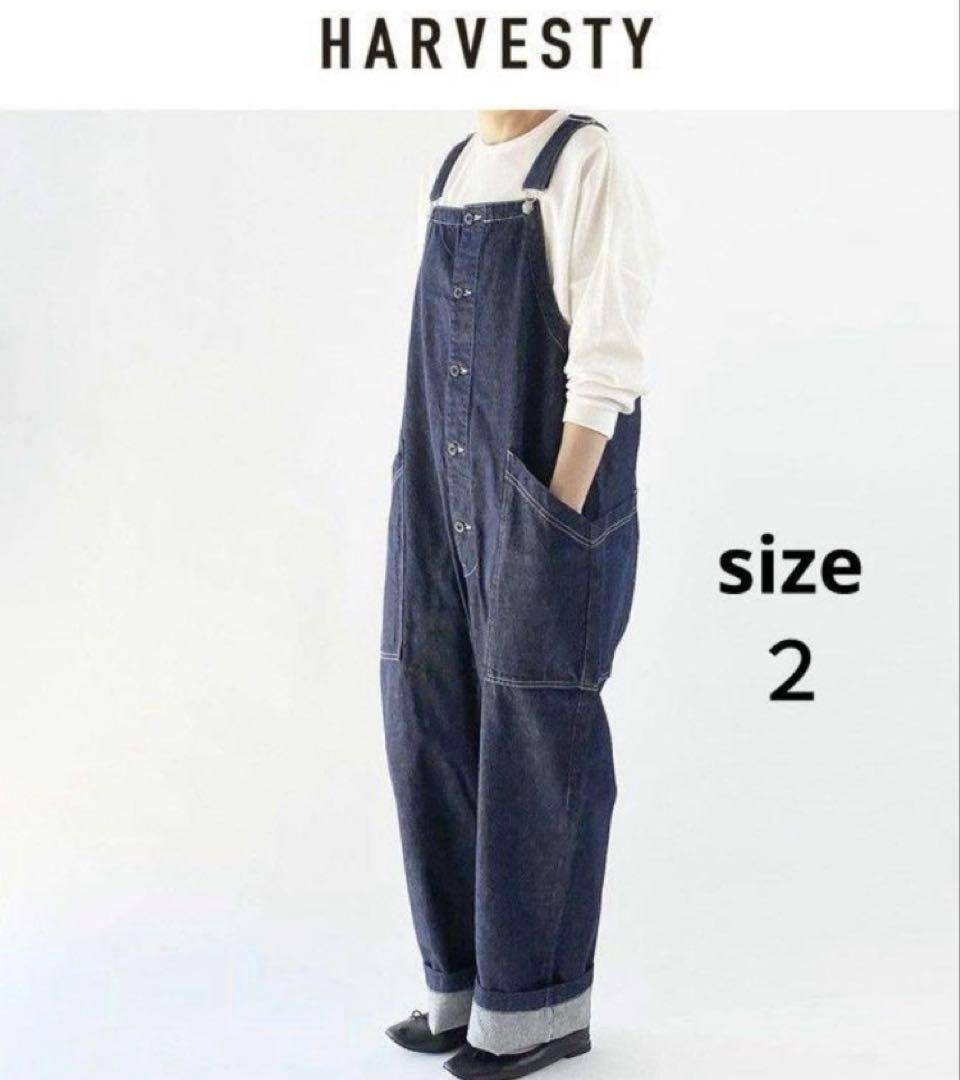 10日までchinami HARVESTYデニムオーバーオール サイズ2