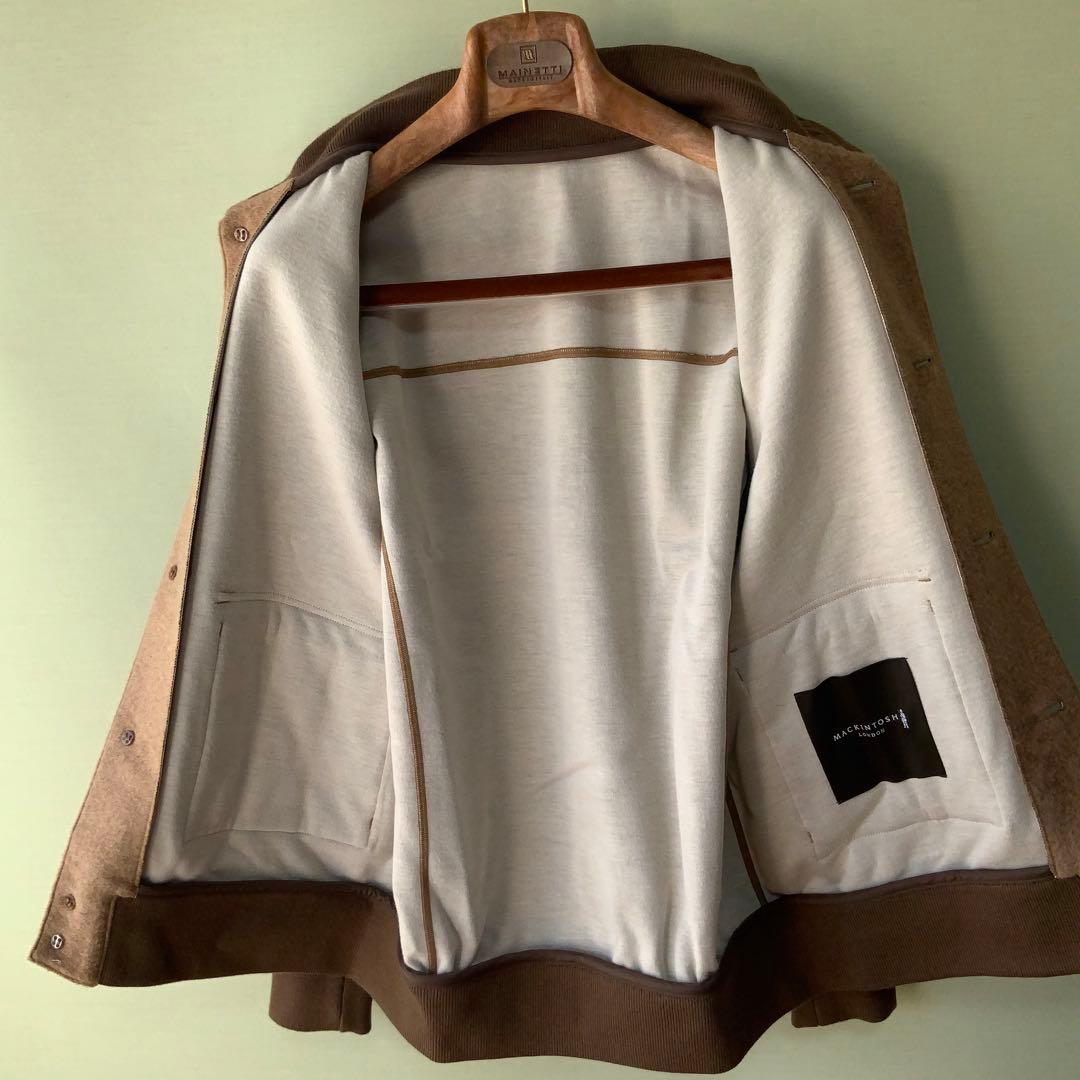 MACKINTOSH LONDONマッキントッシュ バルスタージャケット40茶