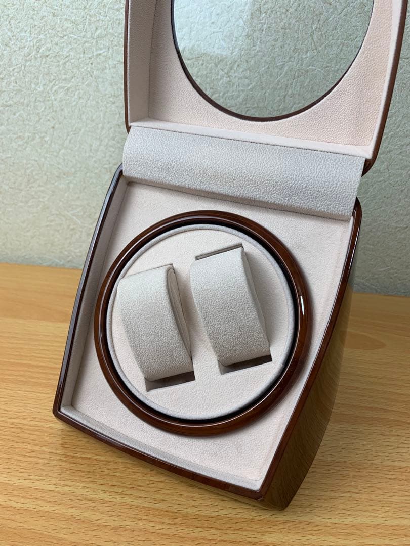 ロイヤルハウゼン 時計 収納ケース 木目調 2本用