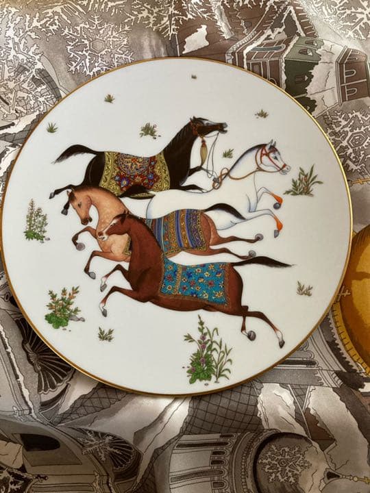 エルメス　シュバンドリアンプレート