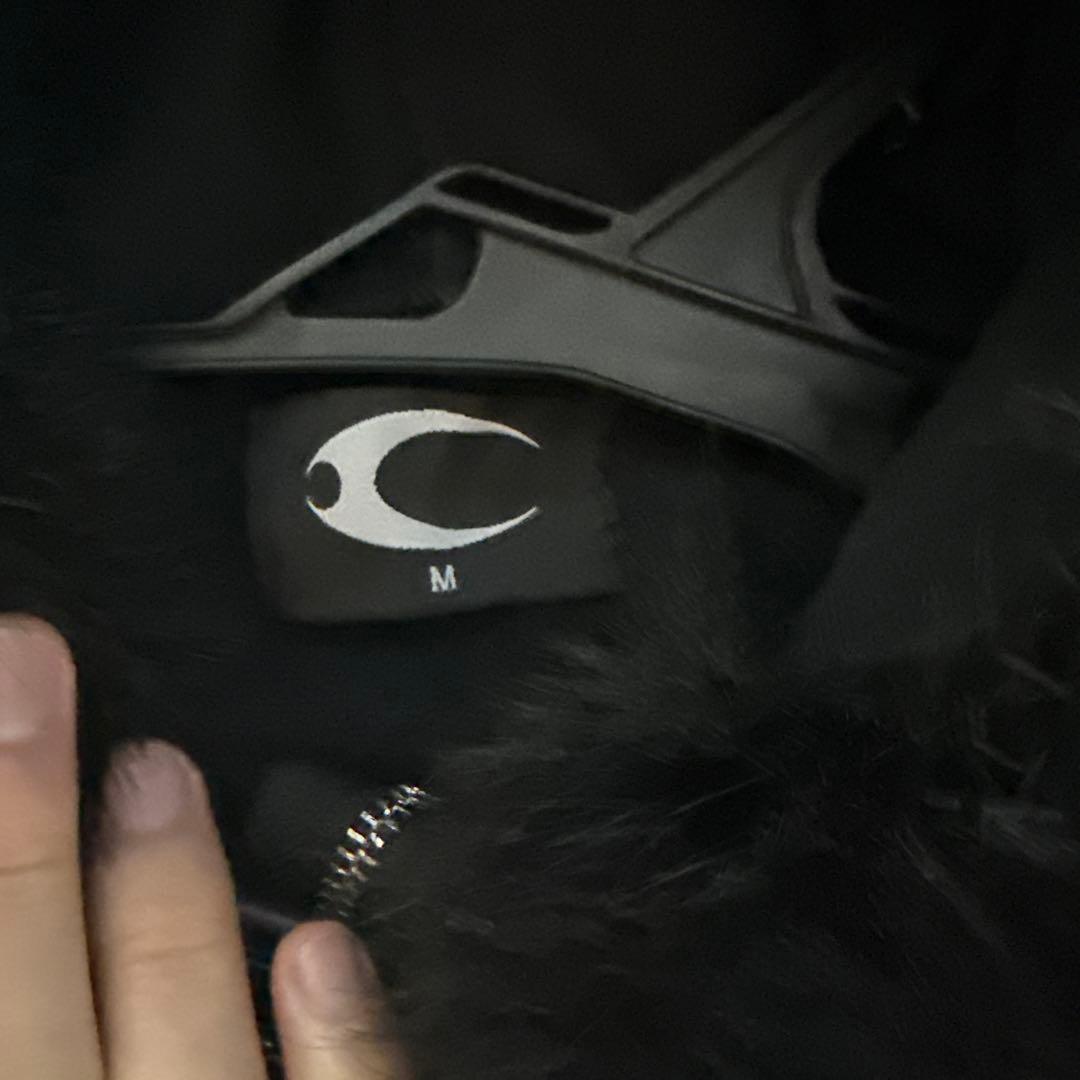 Cozyworldwide ブラック M ファー付きパーカー