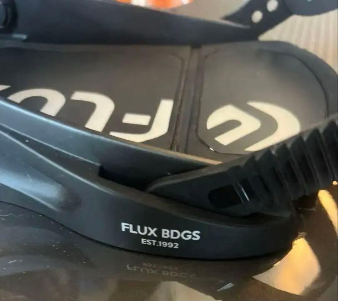 soumi WRXボード　FLUX ビンディング オレンジ/ブラックセット