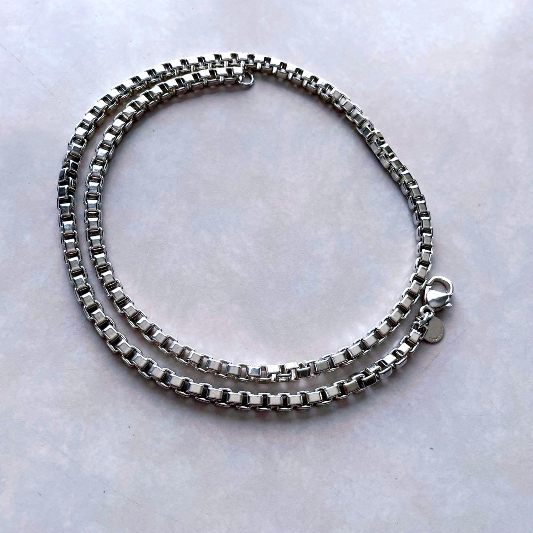 TIFFANY ティファニー　ベネチアン　ネックレス　シルバー925