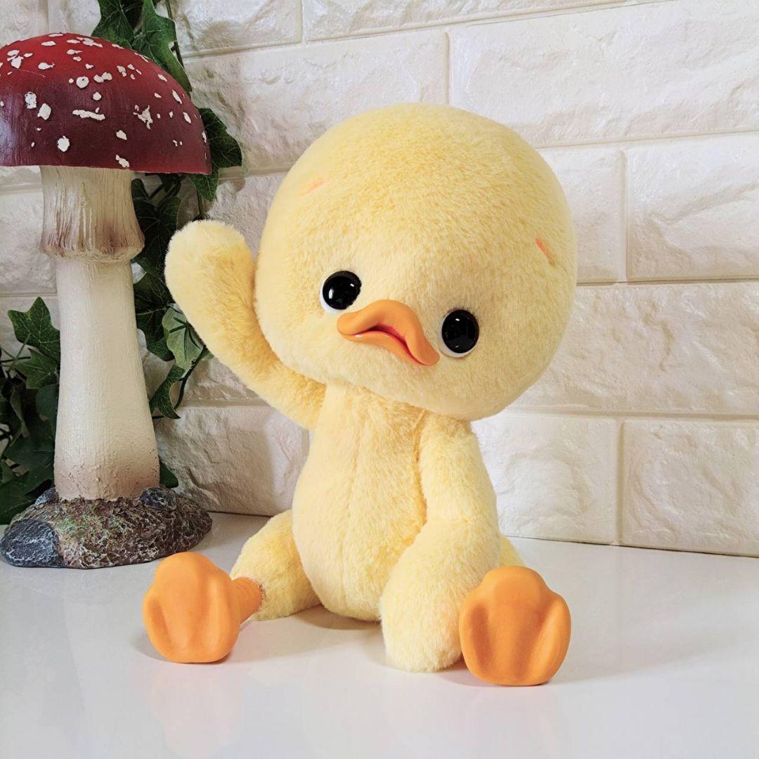 ぬいぐるみ✽アートドール✽手足可動ぴっぴちゃん✽超特大サイズ