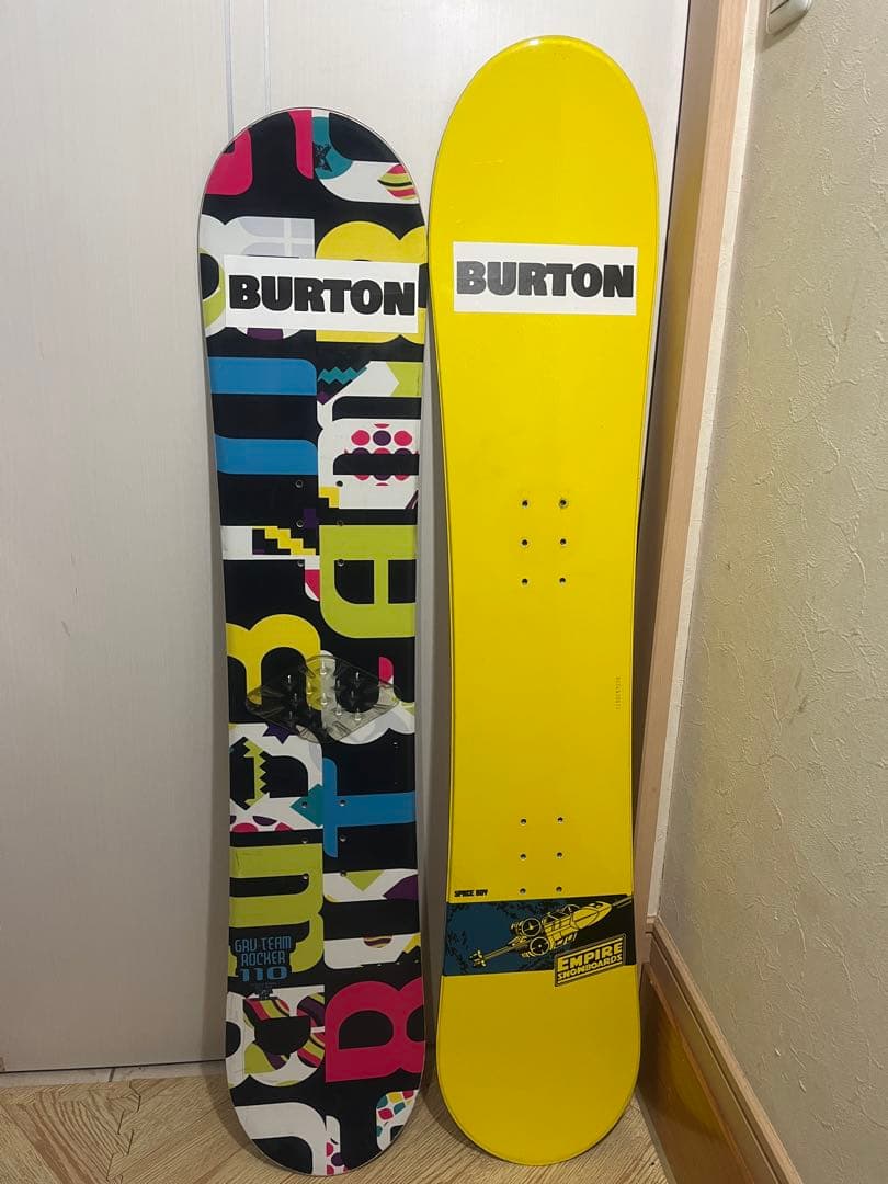 ボード変更可能！88-110-118cm!バートン　バイン＋ブーツ　20cm