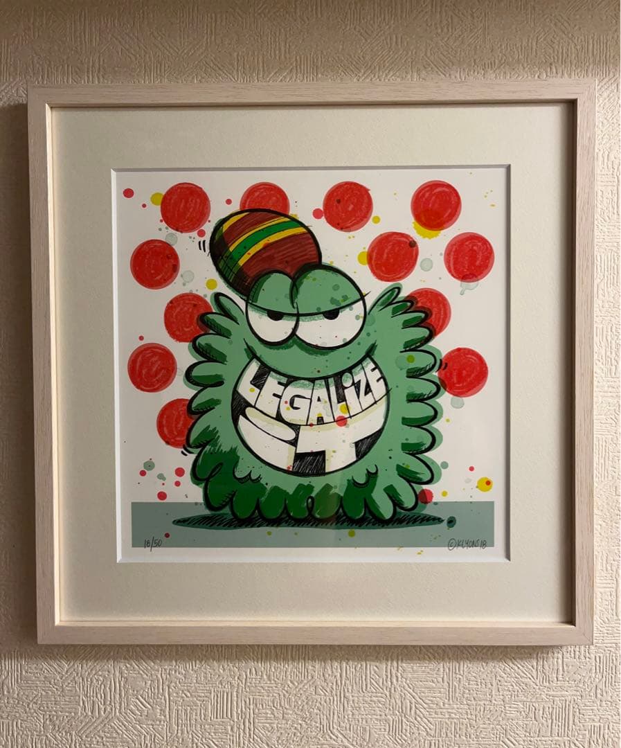 限定 Kevin Lyons ケヴィンライオンズ　ジークレー　シルクスクリーン