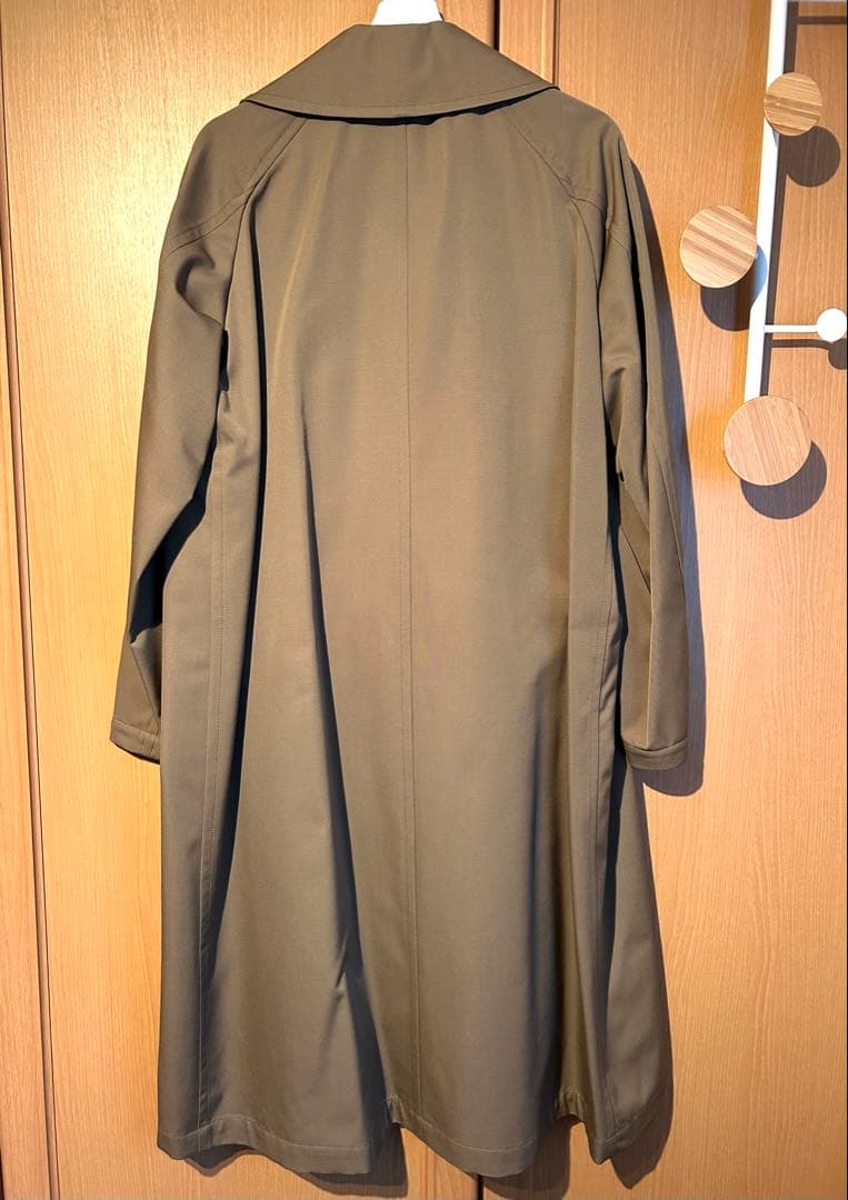 【新品】MBハイエンド尾州ウールタイロッケンコート／Sサイズ／ベージュ