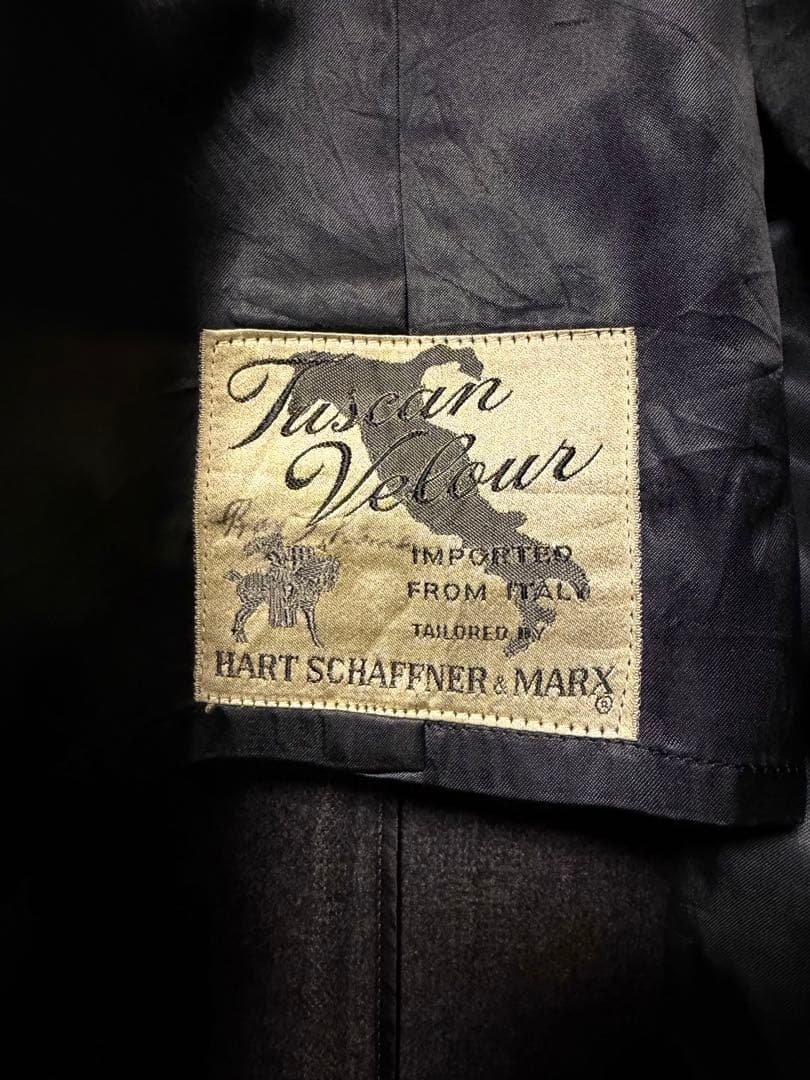 50s 60s ヴィンテージ ウールコート イタリア製グレー ロングコート 古着