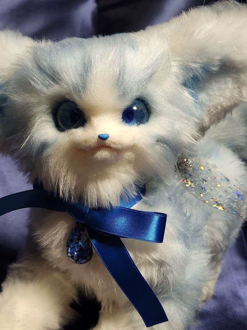 アートドール　青い鉱石の守護幻獣　ぬいぐるみ