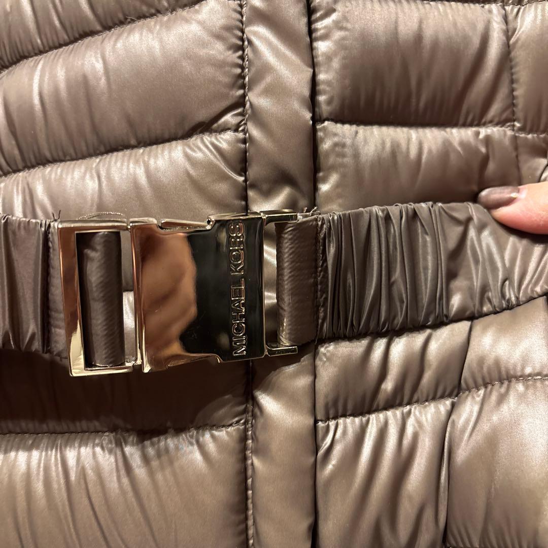 MICHAEL KORS ブラウン ダウンジャケット