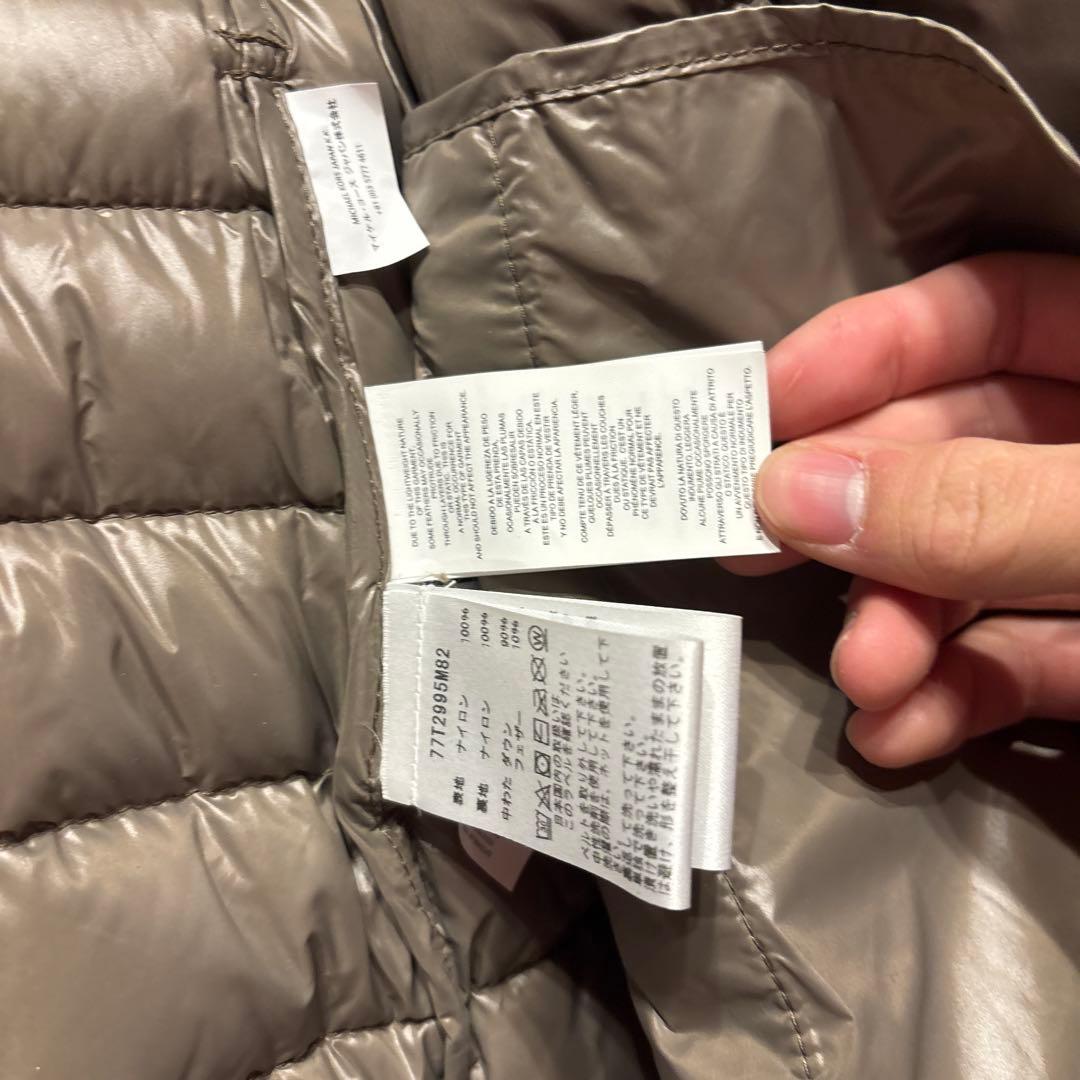 MICHAEL KORS ブラウン ダウンジャケット