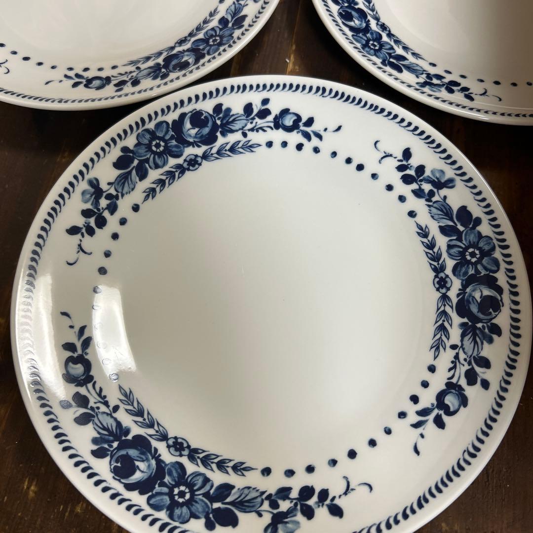 M*3様 レア　廃盤品　リチャードジノリ　ブルーフラワー　ディナープレート６枚