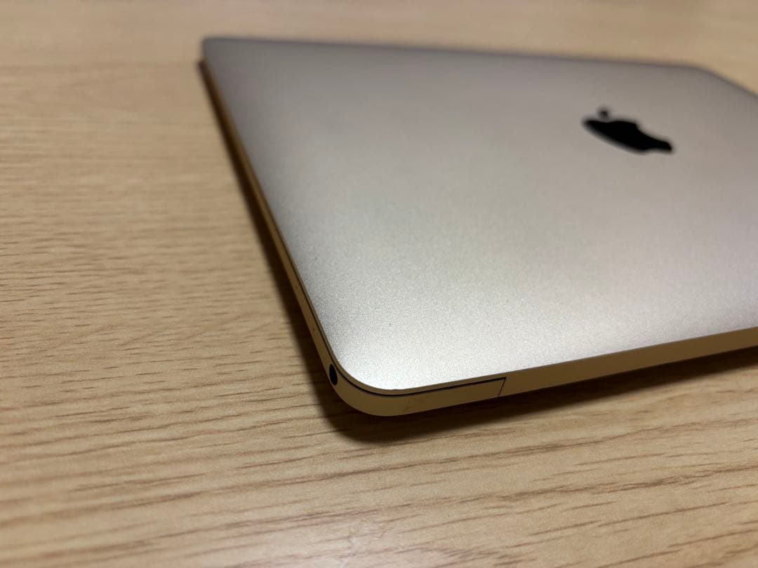 Apple MacBook 12インチ　2016 ゴールド