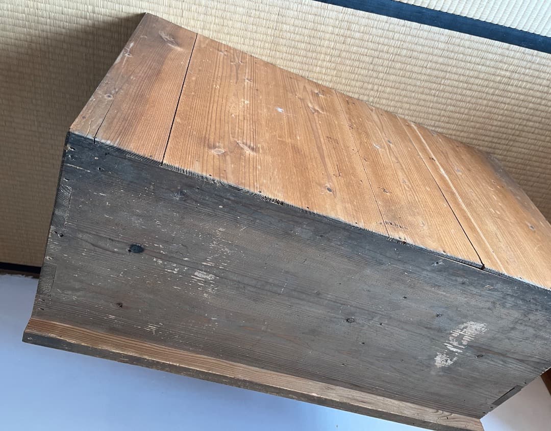 古道具 木製収納棚｜無垢材｜古民家｜昭和レトロ｜本棚・食器棚・展示棚