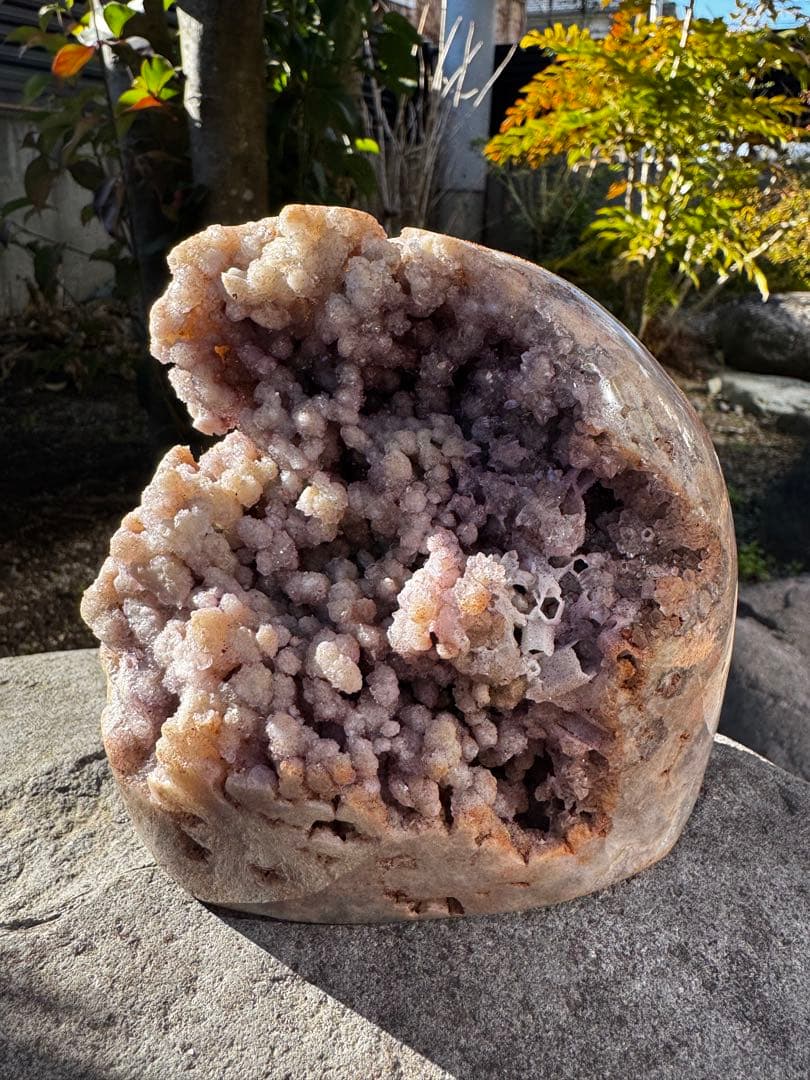 ピンクアメジスト　原石