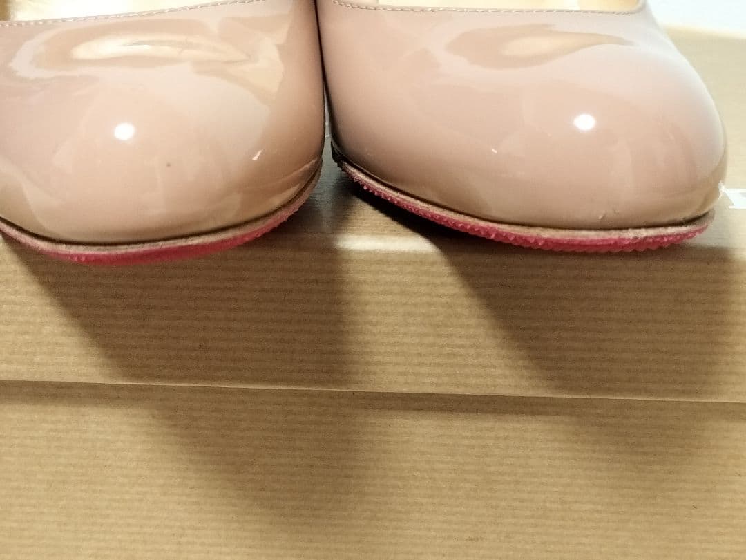 Christian Louboutin パンプスPK20 NUDE6248