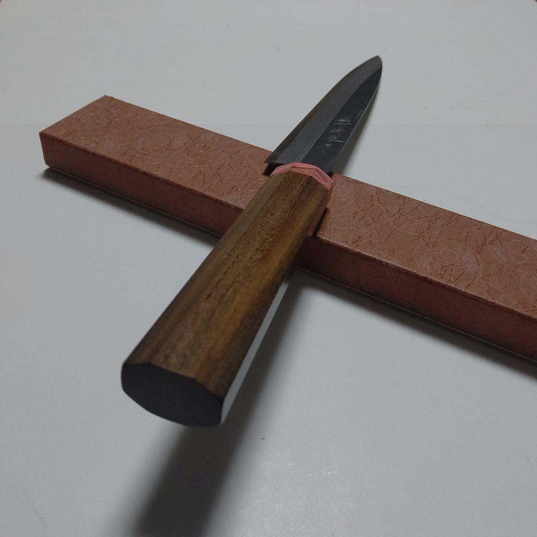 片刃包丁 左黒打柳刃① 北岡英雄作