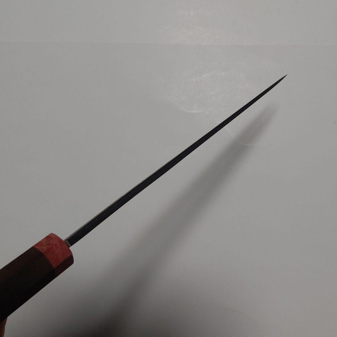 片刃包丁 左黒打柳刃① 北岡英雄作