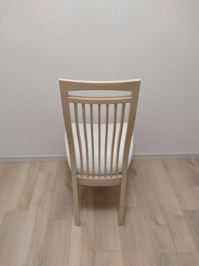 【美品】シギヤマ家具 ハイバック ダイニングチェア (食卓 椅子 イス)