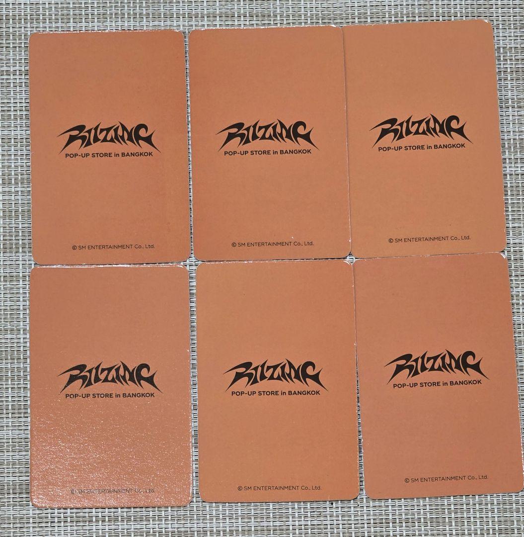 RIIZE POP UP 購入特典 コンプ タイ バンコク