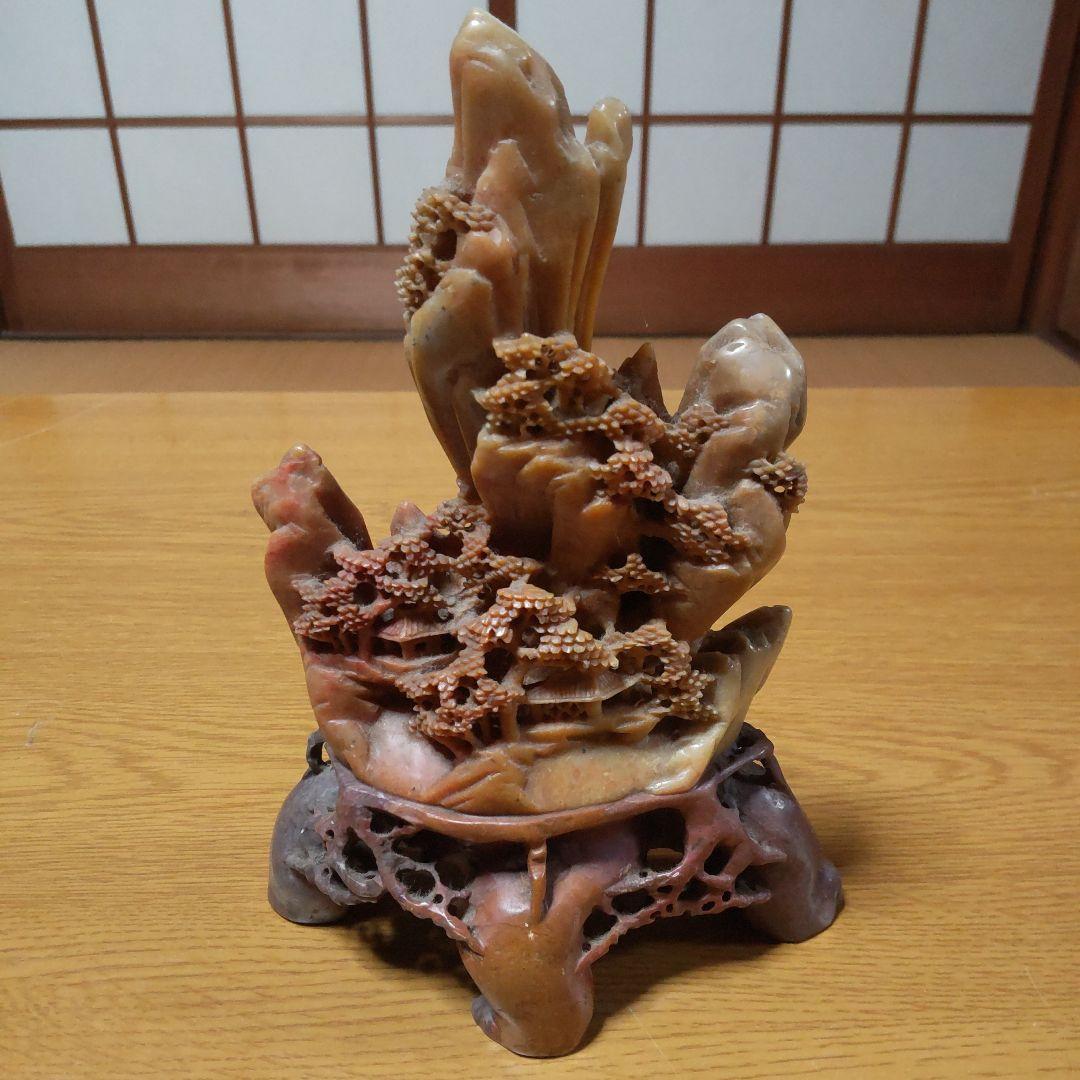 置物　中国　彫刻