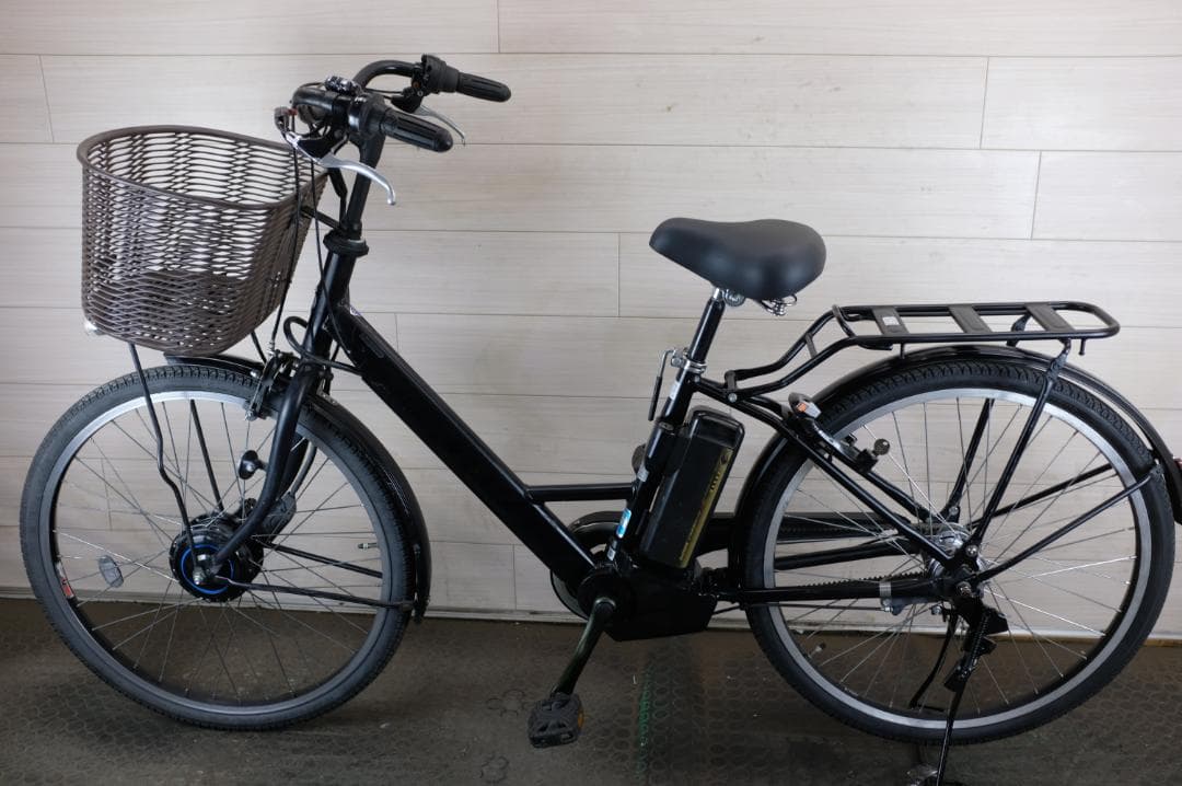 電動自転車BS STEPCRUZ　26インチ　3段　8.0Ah充電器あり