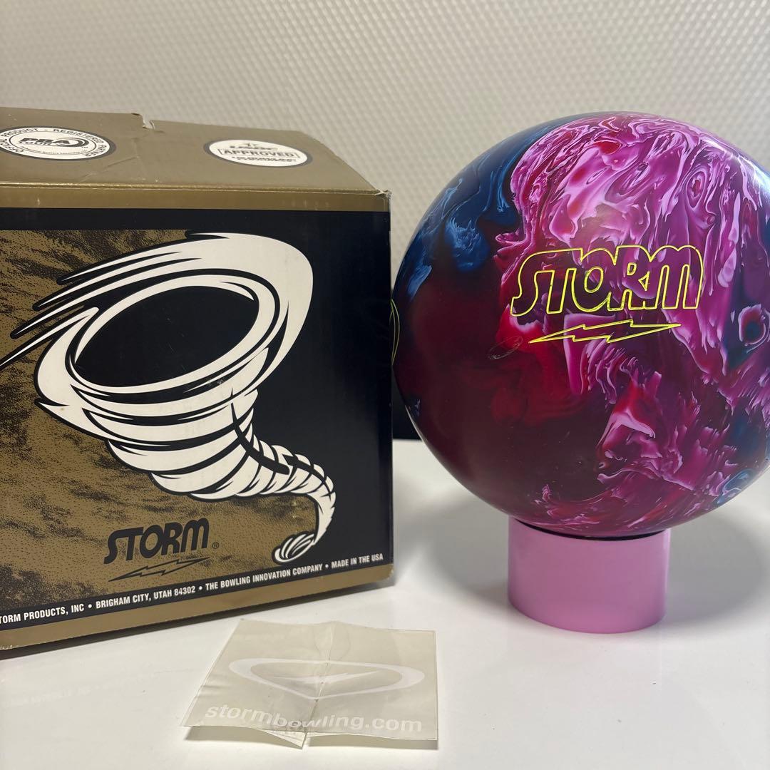 未使用　ボウリング　球　15ポンド　詳細不明　ボーリング　未加工　ストーム