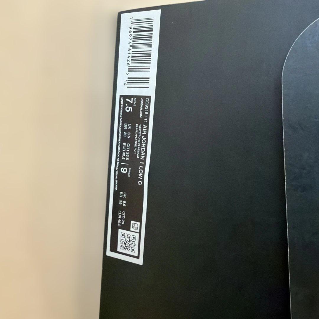 シューズ(男性用) NIKE GOLF AIRJORDAN1LOWG