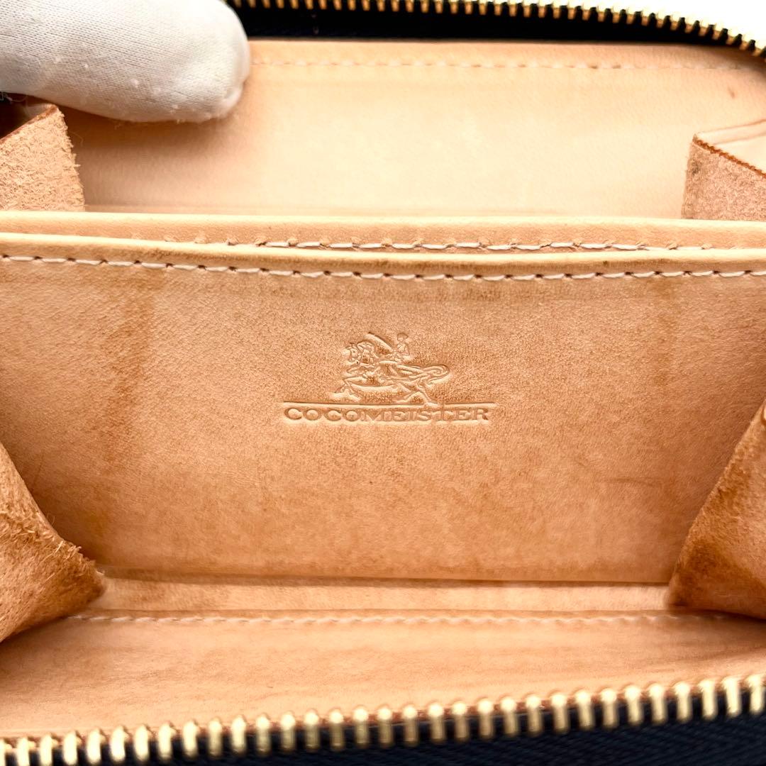 ココマイスター　　ケース　コードバン　ブラック　ネイビー　箱付き