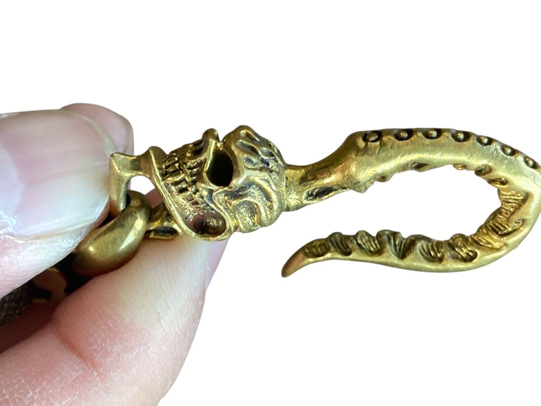 【10万以上】真鍮ウォレットチェーン