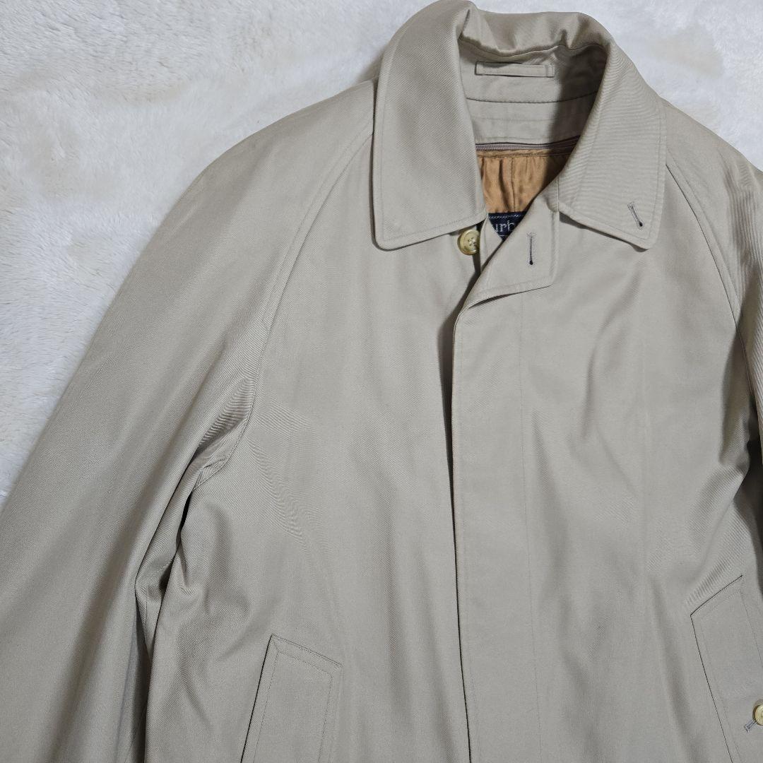 バーバリーズ ステンカラーコート ウール ライナー付き ノバチェック