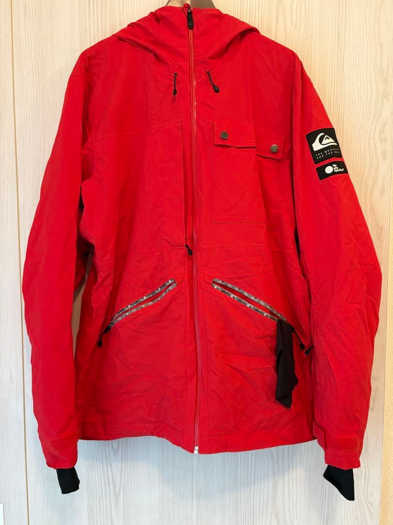 ゆっきー様限定　Quiksilver スノーボードジャケット L レッド