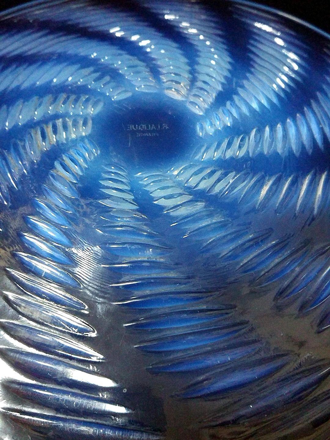 ルネ ラリック  Rene LALIQUE  ONDES アンティーク大皿